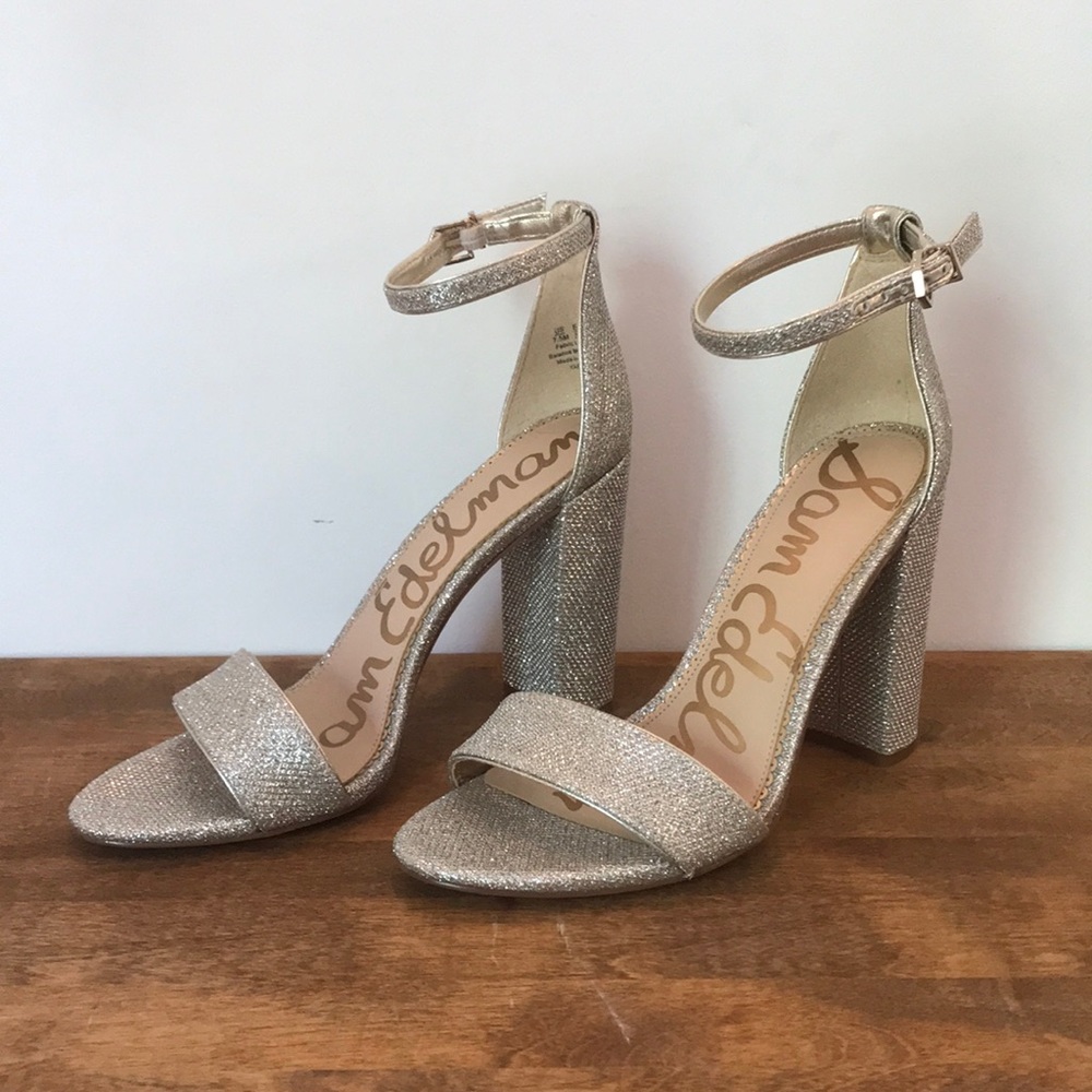 *NEW* Sam Edelman Yaro Gold Heels Size 7.5